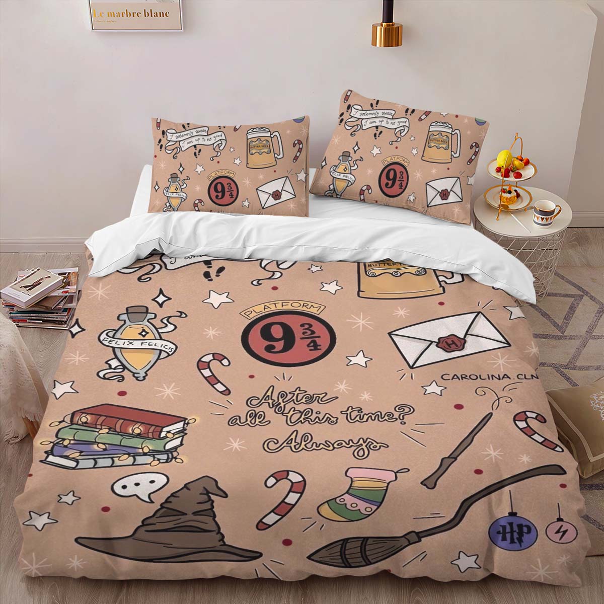 Housse De Couette Harry Potter 5 Parure de lit Ensemble De Literie – Image 2