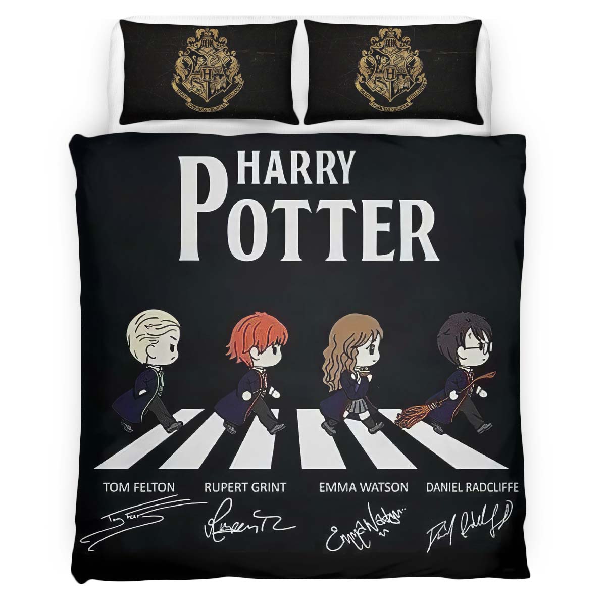 Housse De Couette Personnages Harry Potter 1 Parure de lit Ensemble De Literie