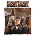 Housse De Couette Personnages Harry Potter 2 Parure de lit Ensemble De Literie