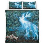 Housse De Couette Harry Potter Expecto Patronum Parure de lit Ensemble De Literie