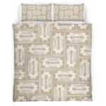 Housse De Couette Billet Quai 9¾ Poudlard Express Harry Potter Parure de lit Ensemble De Literie