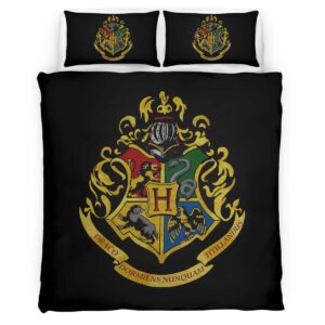 Housse De Couette Harry Potter École de Poudlard 10 Parure de lit Ensemble De Literie