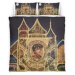 Housse De Couette Harry Potter École de Poudlard 3 Parure de lit Ensemble De Literie