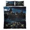 Housse De Couette Harry Potter École de Poudlard 5 Parure de lit Ensemble De Literie
