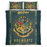 Housse De Couette Harry Potter Poudlard Style Spécial 02 Parure de lit Ensemble De Literie