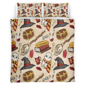 Housse De Couette Chouette Harry Potter 2 Parure de lit Ensemble De Literie