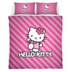 Housse De Couette Hello Kitty 02 Parure de lit Ensemble De Literie