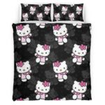 Housse De Couette Hello Kitty 06 Parure de lit Ensemble De Literie