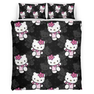 Housse De Couette Hello Kitty 06 Parure de lit Ensemble De Literie