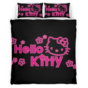 Housse De Couette Hello Kitty 09 Parure de lit Ensemble De Literie
