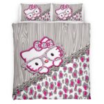 Housse De Couette Hello Kitty 13 Parure de lit Ensemble De Literie