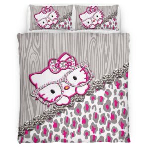 Housse De Couette Hello Kitty 13 Parure de lit Ensemble De Literie