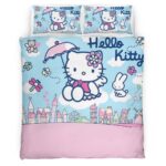 Housse De Couette Hello Kitty Kuromi 05 Parure de lit Ensemble De Literie