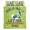 Housse De Couette Donald Duck « Hold on Let me Overthink This » Parure de lit Ensemble De Literie