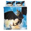 Housse De Couette Dragons Personnages 02 Parure de lit Ensemble De Literie