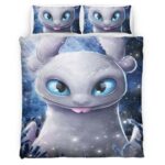 Housse De Couette Dragons Furie Éclair Parure de lit Ensemble De Literie