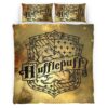 Housse De Couette Poufsouffle Harry Potter 1 Parure de lit Ensemble De Literie