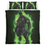 Housse De Couette Hulk Avengers Marvel 1003 Parure de lit Ensemble De Literie