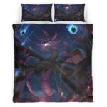 Housse De Couette Hydreigon Pokémon 2 Parure de lit Ensemble De Literie