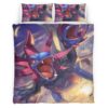 Housse De Couette Hydreigon Pokémon 4 Parure de lit Ensemble De Literie