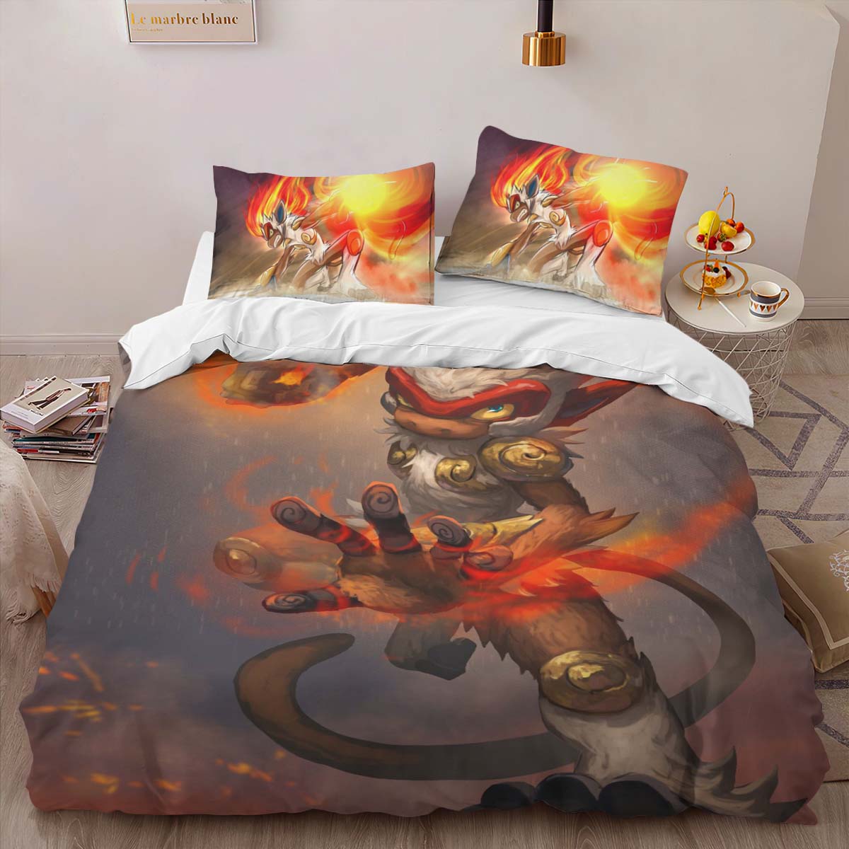 Housse De Couette Simiabraz Pokémon 3 Parure de lit Ensemble De Literie – Image 2