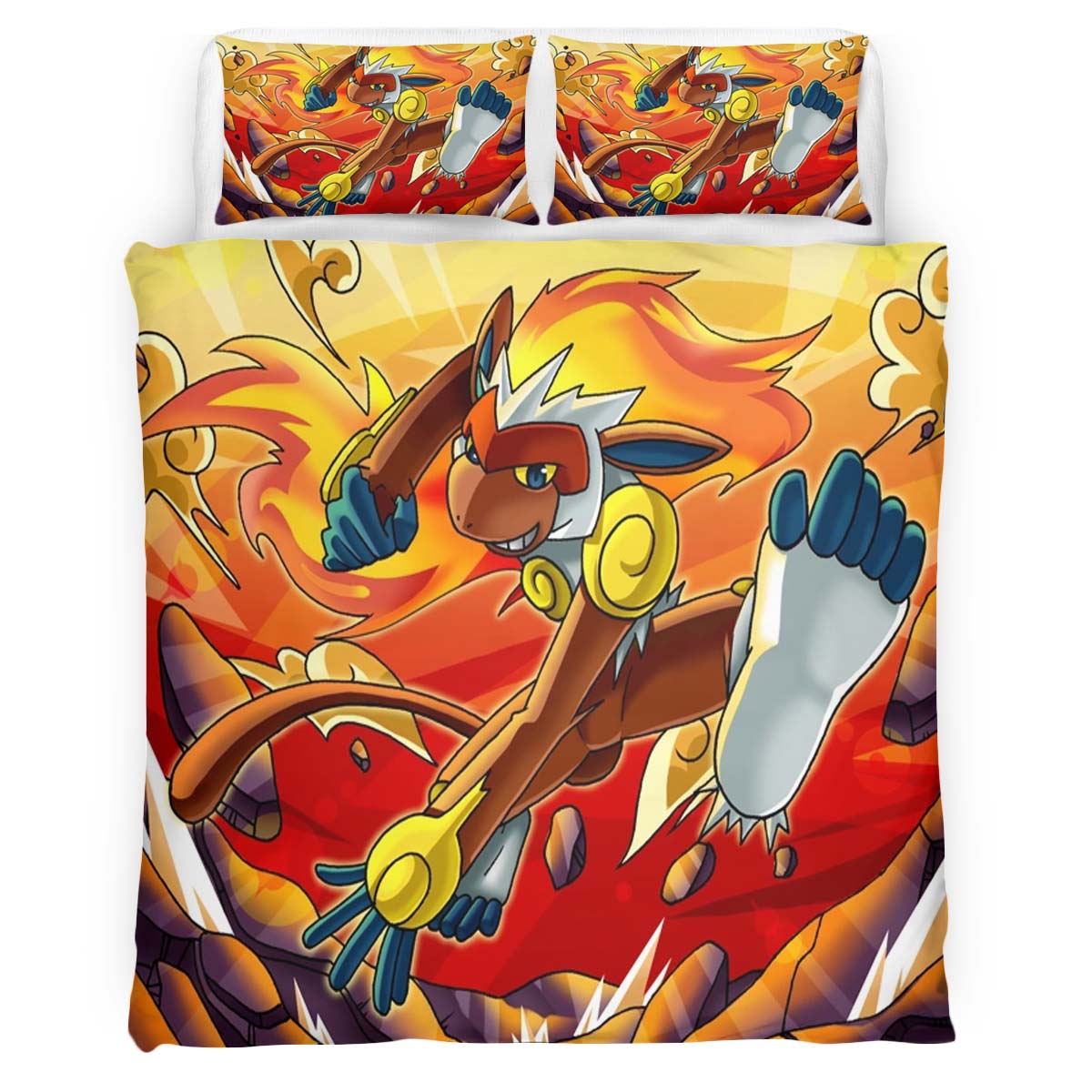 Housse De Couette Simiabraz Pokémon 5 Parure de lit Ensemble De Literie