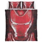Housse De Couette Iron Man Avengers Marvel 1004 Parure de lit Ensemble De Literie