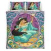 Housse De Couette Jasmine Princesse Aladdin 10 Parure de lit Ensemble De Literie