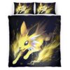 Housse De Couette Voltali Pokémon 3 Parure de lit Ensemble De Literie