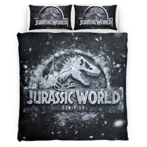 Housse De Couette Jurassic World 5 Parure de lit Ensemble De Literie