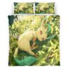 Housse De Couette Phyllali Pokémon Parure de lit Ensemble De Literie
