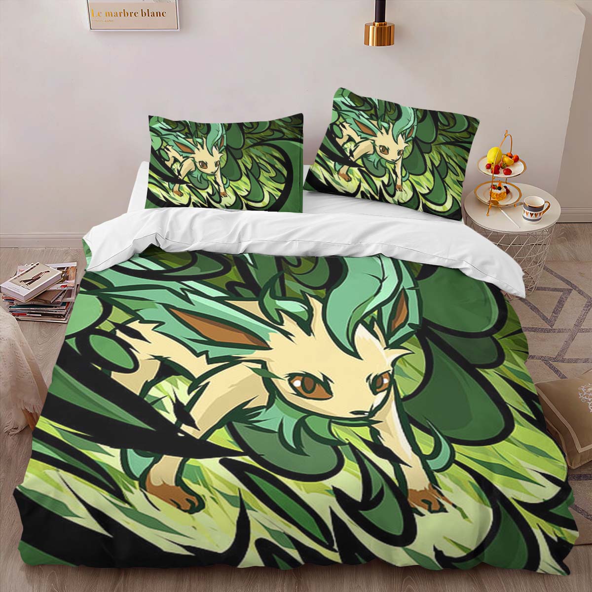 Housse De Couette Phyllali Pokémon 11 Parure de lit Ensemble De Literie – Image 2