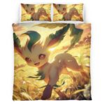 Housse De Couette Phyllali Pokémon 2 Parure de lit Ensemble De Literie