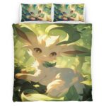 Housse De Couette Phyllali Pokémon 4 Parure de lit Ensemble De Literie