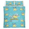 Housse De Couette Carapuce « Let’s Go » Pokémon Parure de lit Ensemble De Literie