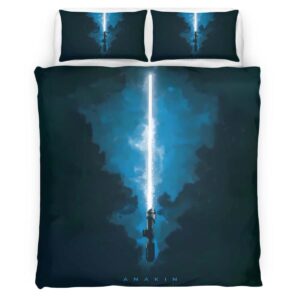 Housse De Couette Sabres Laser Anakin Skywalker Star Wars Parure de lit Ensemble De Literie