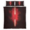 Housse De Couette Sabre Laser Dark Maul Star Wars Parure de lit Ensemble De Literie