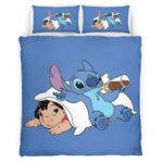 Housse De Couette Lilo & Stitch 02 Parure de lit Ensemble De Literie