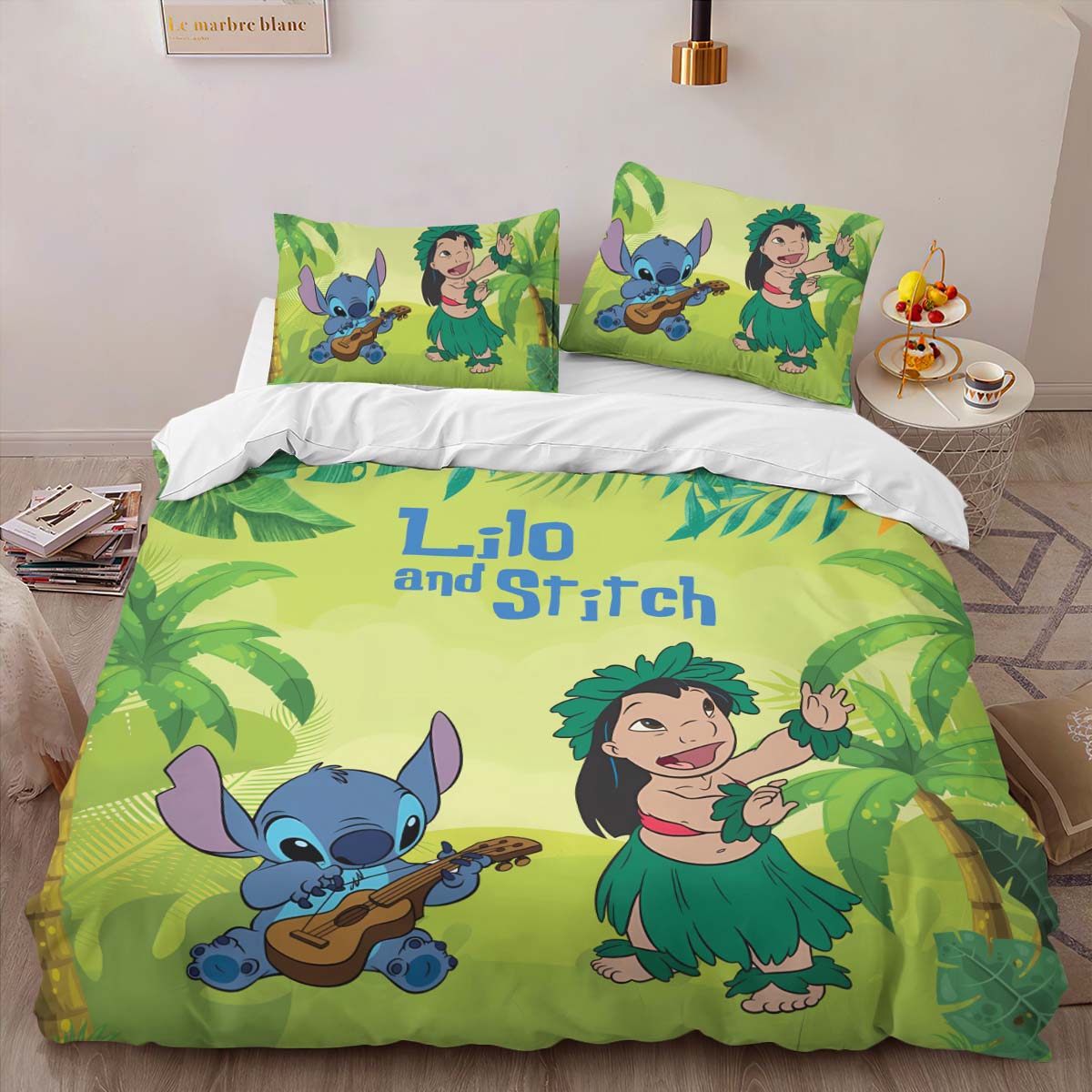 Housse De Couette Lilo & Stitch 03 Parure de lit Ensemble De Literie – Image 2