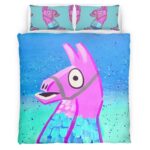 Housse De Couette Lama de Butin Fortnite 5 Parure de lit Ensemble De Literie