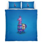 Housse De Couette Lama de Butin Fortnite 6 Parure de lit Ensemble De Literie