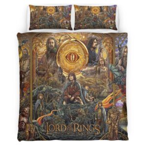 Housse De Couette Personnages Le Seigneur des Anneaux Parure de lit Ensemble De Literie