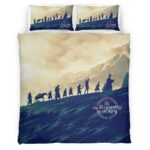 Housse De Couette Le Seigneur des Anneaux – Le Voyage de la Communauté 2 Parure de lit Ensemble De Literie