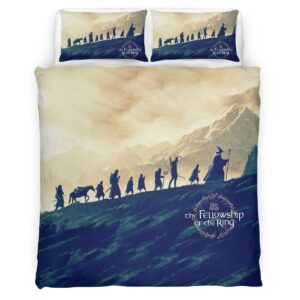 Housse De Couette Le Seigneur des Anneaux – Le Voyage de la Communauté 2 Parure de lit Ensemble De Literie