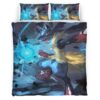 Housse De Couette Lucario Pokémon 2 Parure de lit Ensemble De Literie