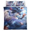 Housse De Couette Lucario Pokémon 7 Parure de lit Ensemble De Literie