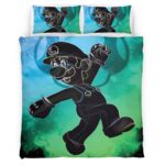 Housse De Couette Luigi Super Mario 2 Parure de lit Ensemble De Literie