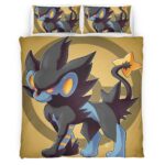 Housse De Couette Luxray Pokémon 5 Parure de lit Ensemble De Literie