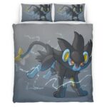 Housse De Couette Luxray Pokémon 7 Parure de lit Ensemble De Literie