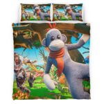 Housse De Couette Mystical Forest Deathrun Monk Fortnite Parure de lit Ensemble De Literie